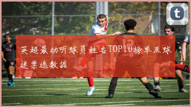英超最动听球员姓名TOP10榜单及球迷票选数据
